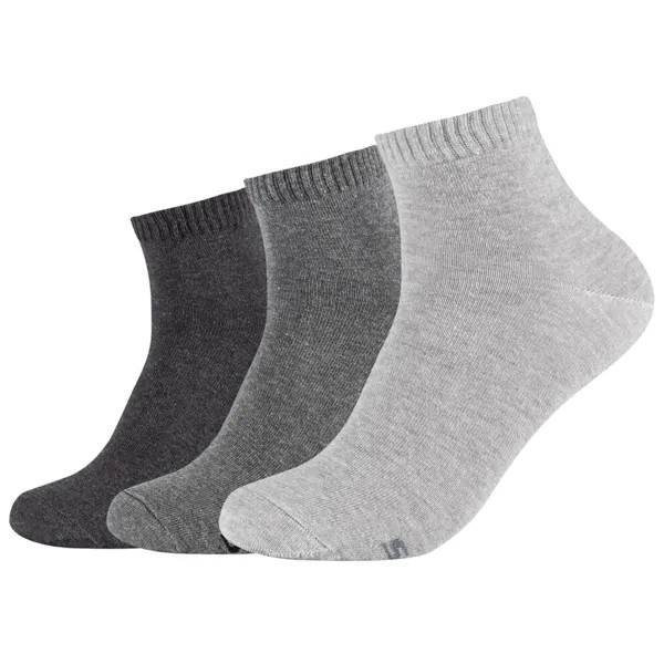 Носки Skechers SK42004 Quarter short 3 шт, серый