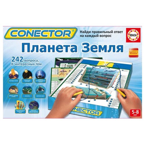 Настольная игра Educa Электровикторина Планета Земля 17493