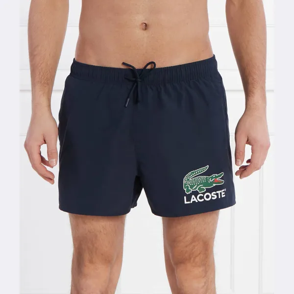 Купальные шорты стандартного кроя Lacoste, синий