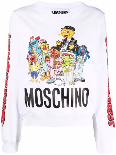 Moschino толстовка из коллаборации с Sesame Street©