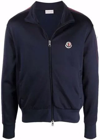 Moncler спортивная куртка с нашивкой-логотипом