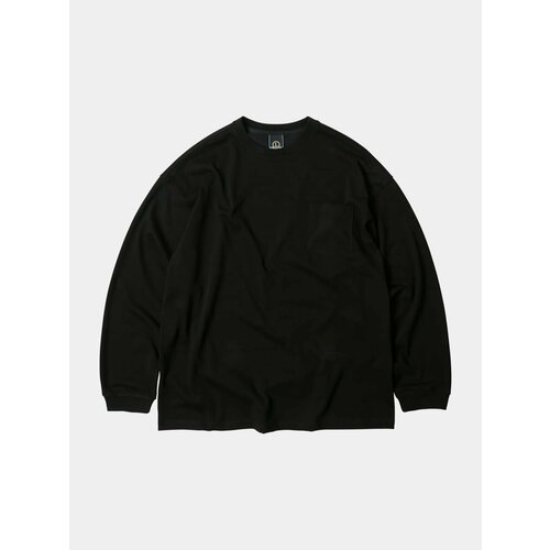 Лонгслив FrizmWORKS Oversized Pocket Tee, размер XL, , черный
