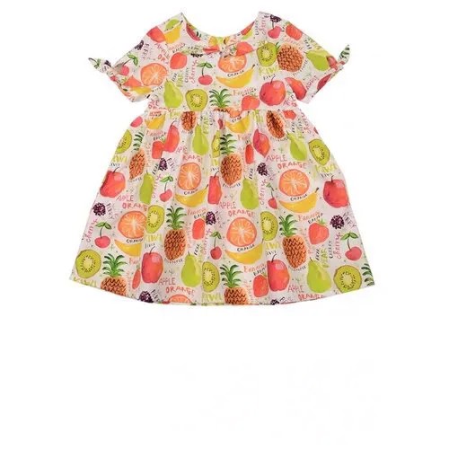 Платье Mini Maxi, модель 6419, цвет мультиколор, размер 98