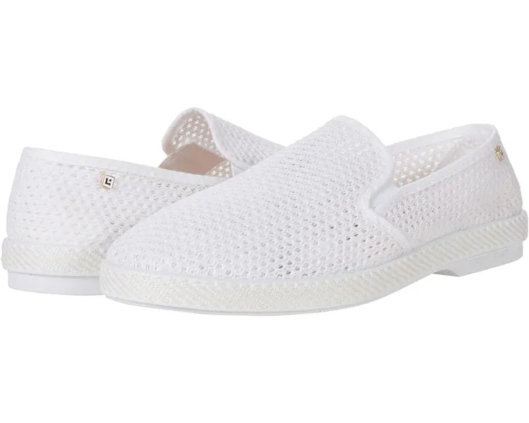 Лоферы Rivieras Classic Mesh, цвет Blanc