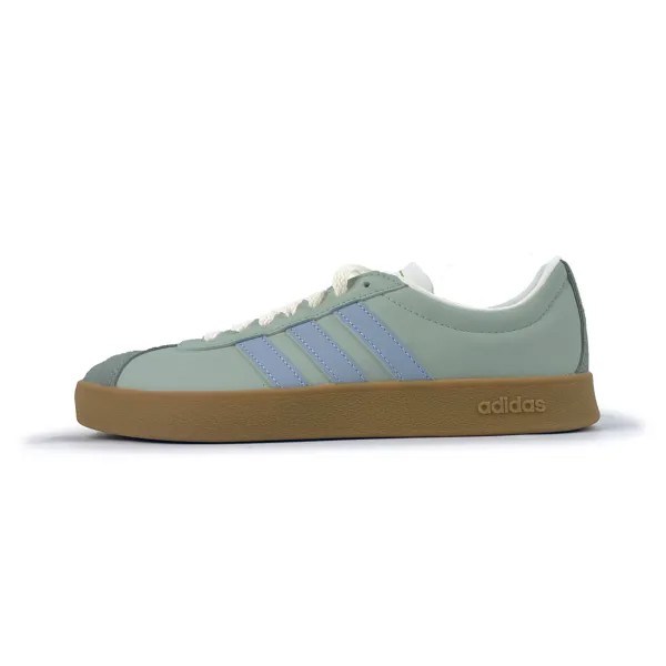 Кроссовки adidas neo Vl Court Classic Skateboarding Shoes Unisex Low-top Eveblue/Techgreen/Iolite, зеленый