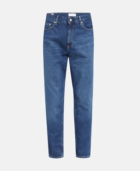 Прямые джинсы Calvin Klein Jeans, темно-синий