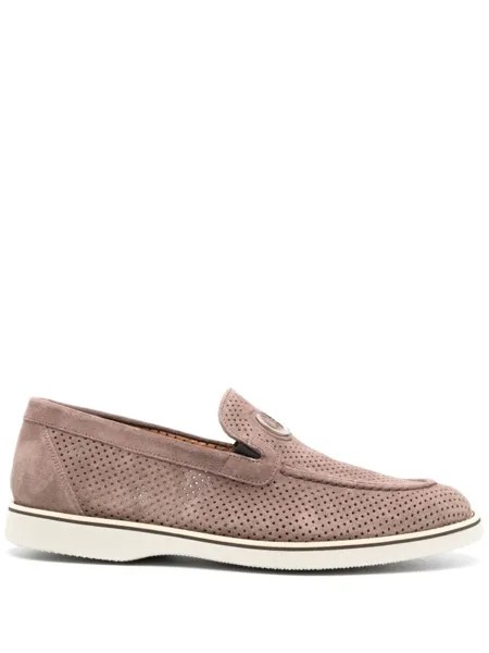 Casadei лоферы Rovesciato, нейтральный цвет