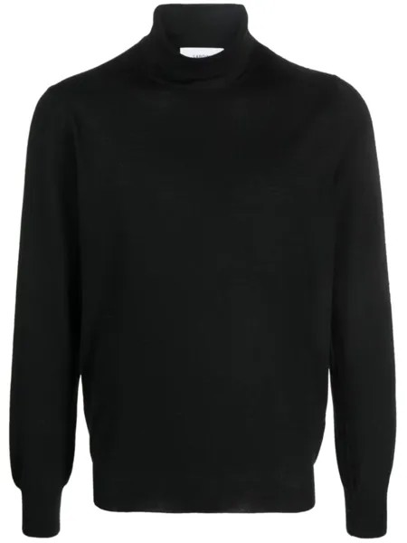 Lardini джемпер с высоким воротником, черный