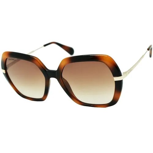 Солнцезащитные очки Max & Co. MO0063, оранжевый, черный