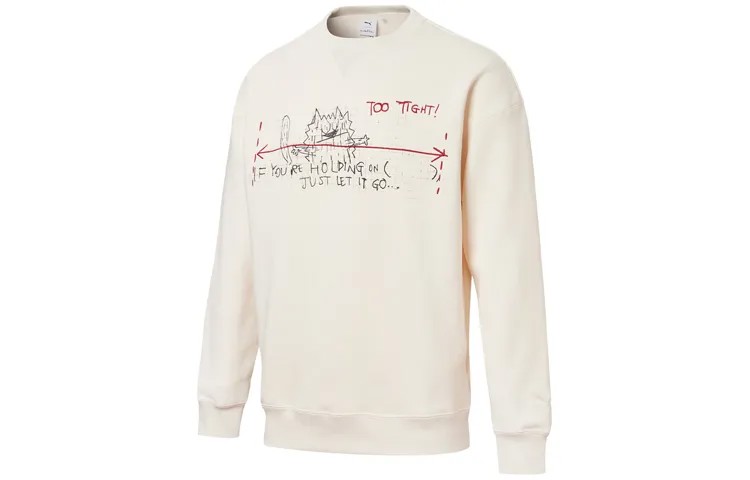 Свитшот для мужчин от MICHAEL LAU Collaboration Eggnog Puma, цвет Eggnog
