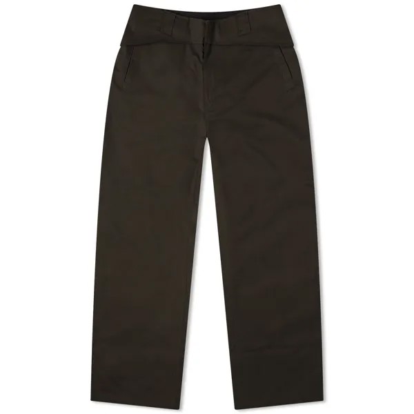 Брюки Gr10K Folded Cotton Drill, цвет Soil Brown