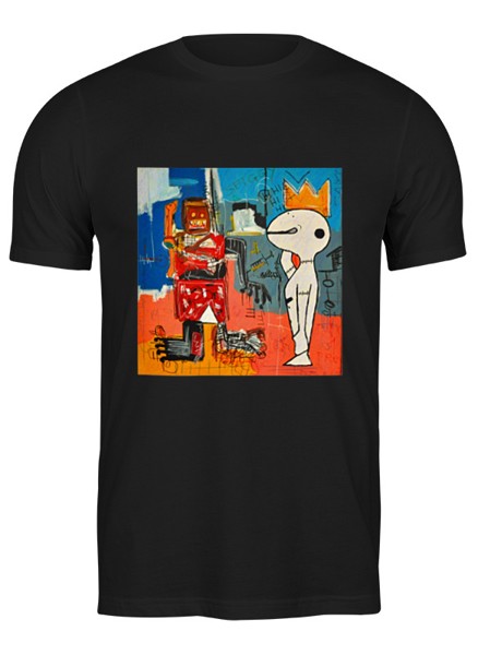 Футболка унисекс Printio Basquiat / баския черная L