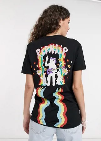 Черная футболка RIPNDIP Groovy Nerm-Черный цвет