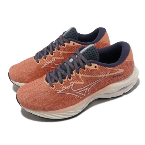 Женские беговые кроссовки Mizuno Wave Rider 27 Orange White J1GD2303-27