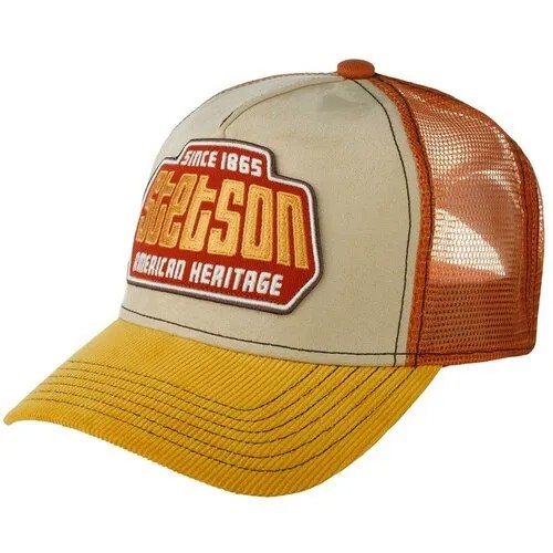 Бейсболка STETSON, размер OneSize, желтый