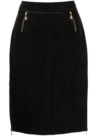 Louis Vuitton юбка с молниями
