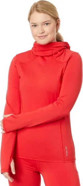 Топ Hot Chillys Micro Elite Chamois Balaclava Hoodie, цвет Modern Red