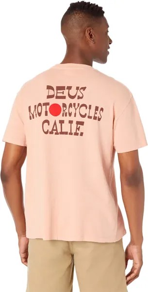 Верлен Футболка Deus Ex Machina, цвет Coral Pink