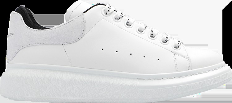 Кроссовки Alexander McQueen Wmns Oversized Sneaker 'Double Heel Tab - White Pale Lilac', белый