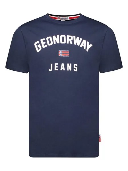 Футболка Geographical Norway, темно-синий