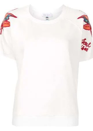 Mira Mikati футболка с короткими рукавами и вышивкой