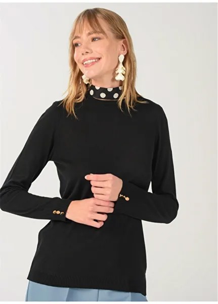 Черный женский свитер NGSTYLE
