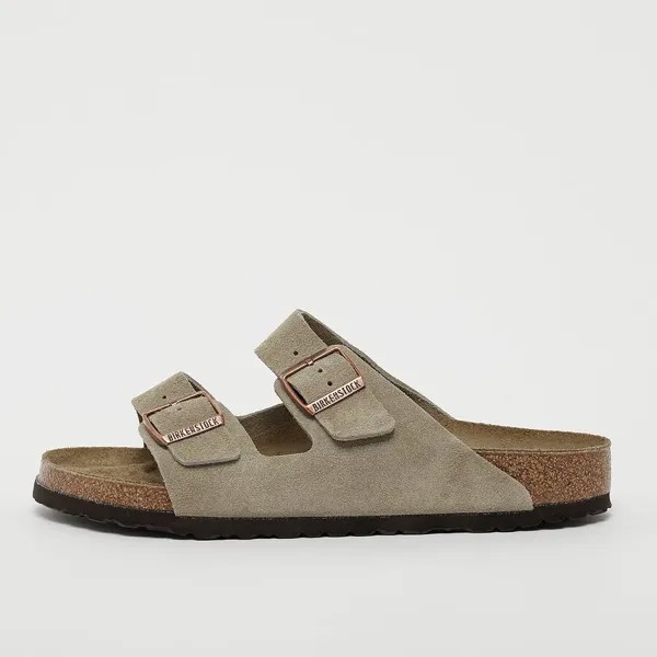Шлепанцы Arizona Birkenstock, цвет taupe
