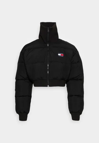 Зимняя куртка Tommy Jeans, черный