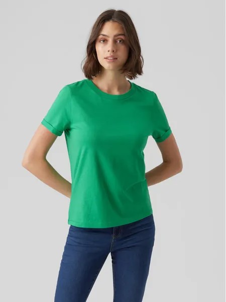 Футболка стандартного кроя Vero Moda, зеленый