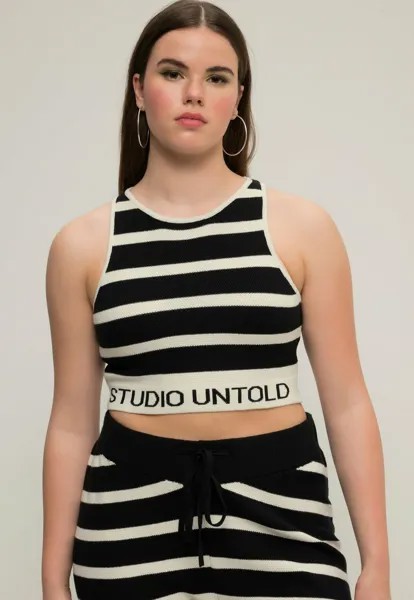 Топ Studio Untold, черный