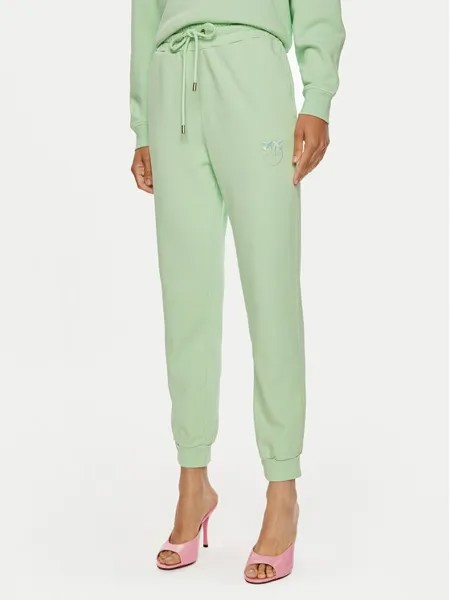 Спортивные брюки regular fit Pinko, зеленый