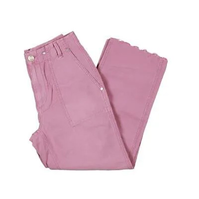 Женские фиолетовые хлопковые брюки чинос Rag - Bone Kaye с высокой посадкой 24 BHFO 0496