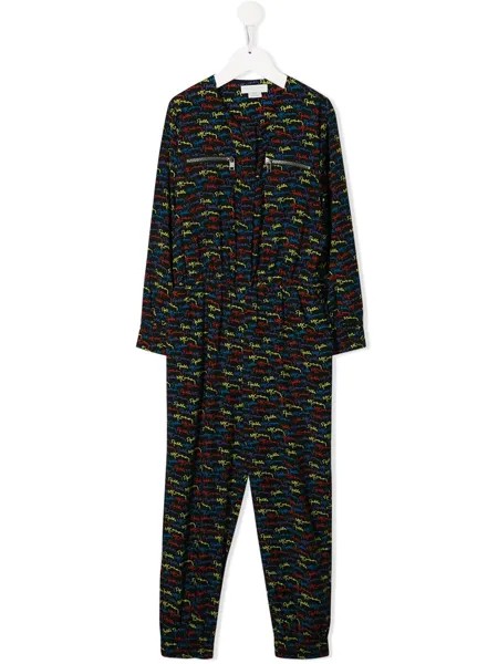 Stella McCartney Kids комбинезон с логотипом