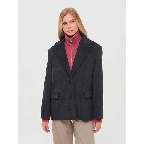 Пиджак UNITED COLORS OF BENETTON, размер 42, серый