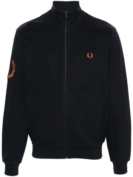 Fred Perry бомбер с вышитым логотипом, синий