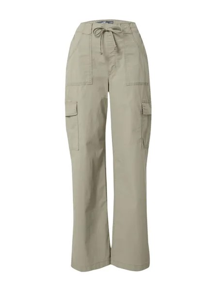 Брюки карго Hollister, цвет Pastel Green