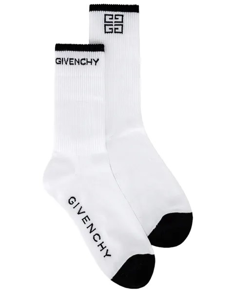 Носки Givenchy 4G, цвет White & Black