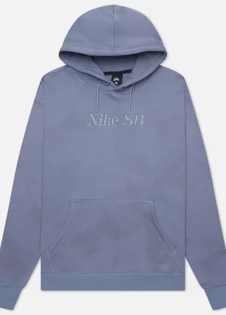 Мужская толстовка Nike SB HBR Hoodie, цвет голубой, размер S