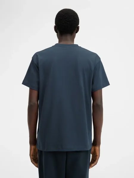 Футболка с логотипом Жакмюс Jacquemus, темно-синий
