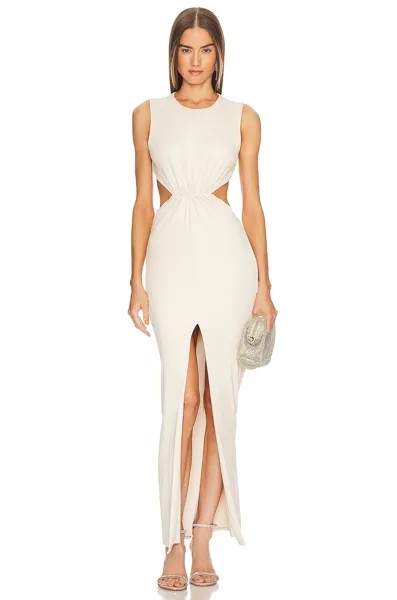 Платье Michael Costello x REVOLVE Shelby Gown, бежевый