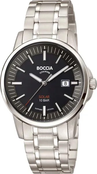 Наручные часы кварцевый мужские Boccia Titanium 3643-04 титановые