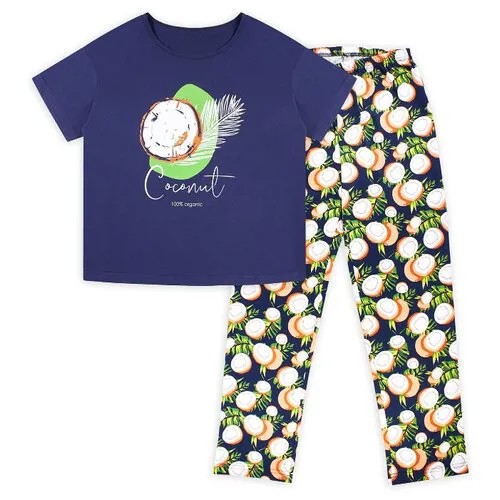 Пижама Веселый Малыш размер 152, разноцветный