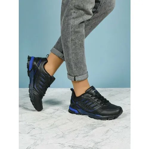 Кроссовки Bona, полнота F, размер 39, синий, черный