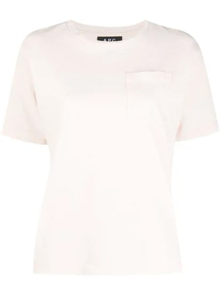 A.P.C. футболка Hope с нагрудным карманом