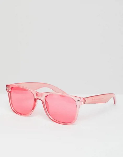 Розовые солнцезащитные очки 7X-Розовый