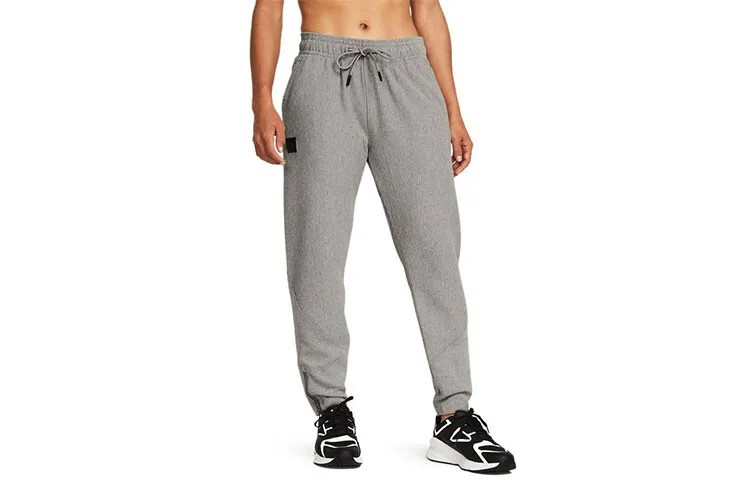 Спортивные брюки из трикотажного полотна «Осман» женские серые Under Armour