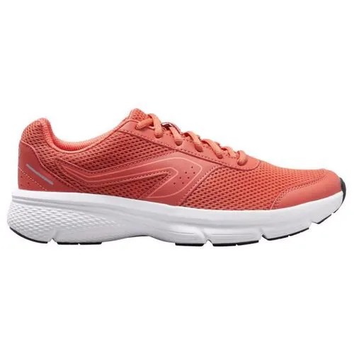 Кроссовки для бега женские RUN CUSHION оранжевые, размер: EU42, цвет: Красный KALENJI Х Декатлон