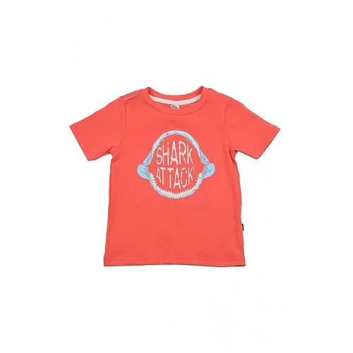 Футболка Mini Maxi 1664, цвет коралловый, размер 122
