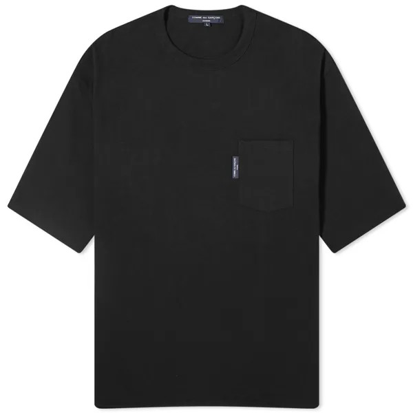 Футболка Comme Des Garçons Homme Drawstring Pocket Tee, черный