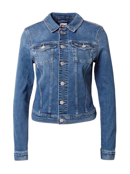 Межсезонная куртка Tommy Jeans Vivianne, синий